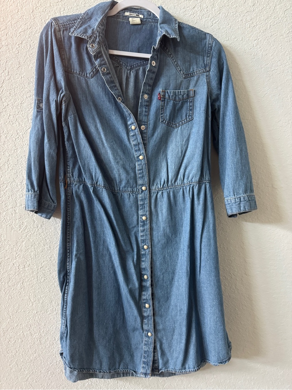 Levi’s lightweight denim dress sz M